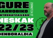Gran plantel de entrenadores de formación en los equipos femeninos del Zornotza ST