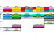Horarios y conformación de equipos para la temporada 23/24