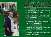 El entrenador Josema Alcántara, cabeza de cartel de un completo staff técnico femenino