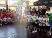 El Txiki Zornotza se estrenó en la IV Fiesta del Baloncesto