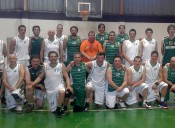 Victoria del Zornotza veteranos ante un combinado de Bilbao y Basauri