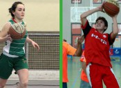 Eider Etxeandia en la pre de Bizkaia y Kerman Salazar en la pre de Euskadi